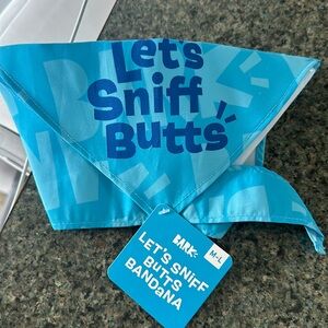 NWT “Let’s Sniff Butts” Dog Bandana